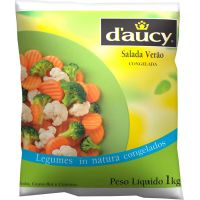 Salada Verão Congelada D'aucy 1kg | Caixa com 10 Unidades - Cod. 3248451069963C10