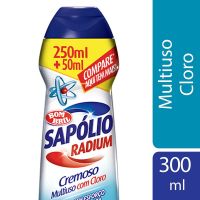 Sapólio Cremoso Cloro 300ml - Cod. 7891022860153
