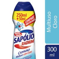 Sapólio Radium Cremoso Cloro 300ml - Cod. 7891022848045