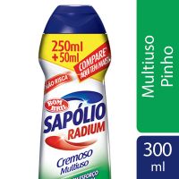 Sapólio Radium Cremoso Pinho 300ml - Cod. 7891022100150