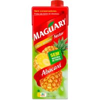 Suco Pronto sabor Abacaxi Maguary Treta Pack 1L | Caixa com 12 Unidades - Cod. 7896000593979C12