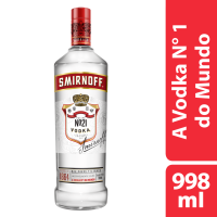 Vodka Russa Smirnoff Tradicional 998ml - Cod. 7893218000473