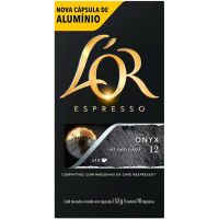 Café em Cápsula Espresso Onyx 12 L'ór 52g | Com 10 Unidades - Cod. 8711000362631C7