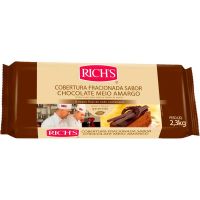 Cobertura Chocolate Meio Amargo Fracionada Rich's 2,3kg - Cod. 7898904718793