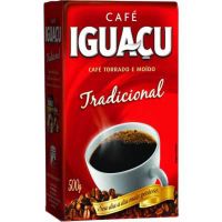 Café Iguaçu Tradicional Vácuo 500g | Caixa com 10 Unidades - Cod. 7896019205191C10