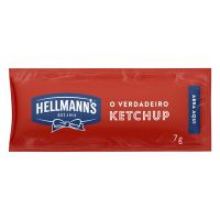 Ketchup Hellmann's Tradicional Sachê 7g | Caixa com 168 Unidades - Cod. 67891150057601