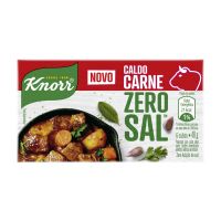 Caldo Knorr Carne Zero Sal 48g | Caixa com 10 Unidades - Cod. 7891150072831C10