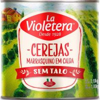 Cereja em Calda La Violetera sem Talo 1,8kg - Cod. 7891089050870