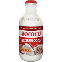 Leite de Coco Sococo Garrafa 200ml - Cod. 7896004400075