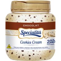 Pasta para Recheio Specialitá Chocolat Cookies Cream Chocolate Branco 2,02kg - Cod. 7896411811587