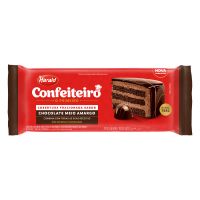 Cobertura de Chocolate em Barra Harald Confeiteiro Fracionada Meio Amargo 2,1kg - Cod. 7897077834316