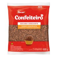 Chocolate Granulado Harald Confeiteiro Escama Crocante 500g - Cod. 7897077808355