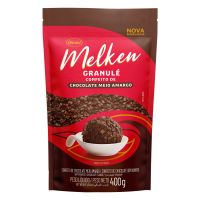 Chocolate Granulado Harald Melken Meio Amargo 400g - Cod. 7897077835566