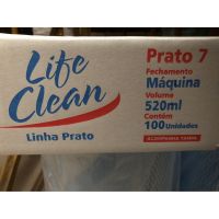 Marmitex Life Clean Máquina N°7 520ml | Caixa com 100 Unidades - Cod. 7898958607609C100