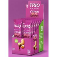 Barra Cereal Trio com Avelã, Castanha e Chocolate 20g | Display com 12 Unidades - Cod. 7897900310765C12
