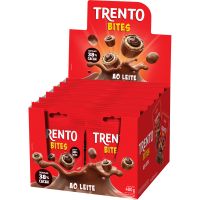 Chocolate Trento Bites com Waffer ao Leite 40g | Com 20 Unidades - Cod. 7896306616136C12