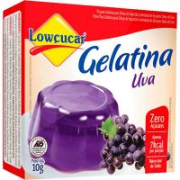 Gelatina Lowçucar Diet Uva 10g - Cod. 7896292006478