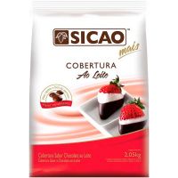 Gotas de Chocolate Sicao Mais ao Leite 2,05kg - Cod. 20842060529