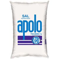 Sal Refinado Apolo 1kg - Cod. 7896027920017