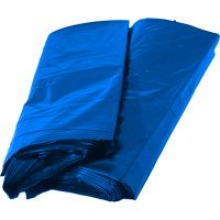 Saco para Lixo Ideal Azul 100L 75X85cm | Com 100 Unidades - Cod. 7896079695369