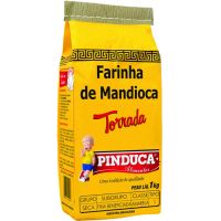Farinha de Mandioca Pinduca Torrada Papel 1kg - Cod. 7896015910006