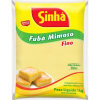 Fubá Mimoso Sinha Fino 1kg - Cod. 7892300001480