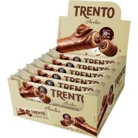Chocolate Trento com Wafer e Recheio de Avelã 35g | Com 16 Unidades - Cod. 7896306612862C8