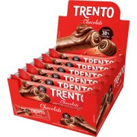 Chocolate Trento com Waffer ao Leite 32g | Com 16 Unidades - Cod. 7896306612848C8