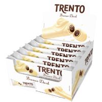 Chocolate Trento com Waffer Branco 32g | Com 16 Unidades - Cod. 7896306616396C8