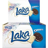 Chocolate Laka Oreo 20g | Caixa com 240 Unidades - Cod. 7622210641946C20