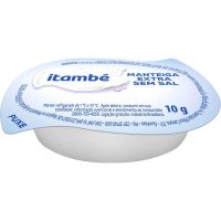 Manteiga Itambé sem Sal Barqueta 10g | Com 192 Unidades - Cod. 7896051135012