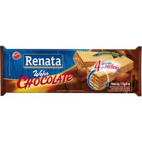 Biscoito Wafer Renata Chocolate 115g - Cod. 7896022204945