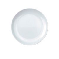 Prato de Sobremesa 19 cm Branco Vidro Opaline Blanc Nadir com 24 unidades - Cod. 7891155040439