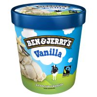 Sorvete Ben&Jerry's Vanilla 458ML | Caixa com 8 - Cod. 76840002924C8