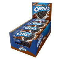Biscoito Recheado Oreo Chocolate 36g Display com 8 Unidades - Cod. 7622300873462