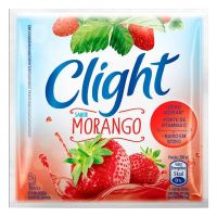 Refresco em Pó Clight Zero Açúcar Morango 8g - Cod. 7622210696458