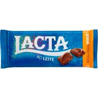 Barra de Chocolate Lacta Lacta ao Leite 90g | Caixa com 4 Unidades - Cod. 7622300991470C4