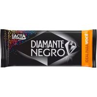 Barra de Chocolate Lacta Diamante Negro 90g | Caixa com 4 Unidades - Cod. 7622300991517C4