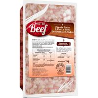 Bacon Mister Beef em Cubos 1kg - Cod. 7896780400436