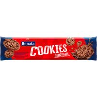 Cookies Renata Chocolate com Gotas de Chocolate 100g - Cod. 7896022207328