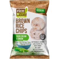 Biscoito de Arroz Rice Up Integral Sour Cream & Onion 60g - Cod. 3800233070118
