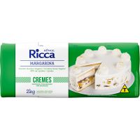 Margarina Ricca Cremes Bloco 2kg - Cod. 7891080500046