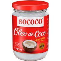 Óleo de Coco Sococo Extra Virgem 500ml - Cod. 7896004402024
