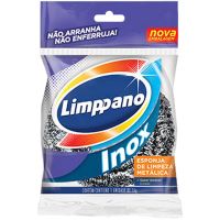 Esponja de Aço Limppano Inox - Cod. 7896021623679