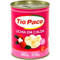 Lichia em Calda Tio Paco 230g - Cod. 7898174851695
