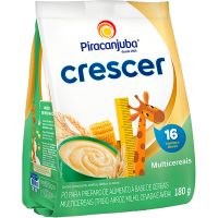 Cereal Infantil Piracanjuba Crescer Multicereais 180g - Cod. 7898215157298