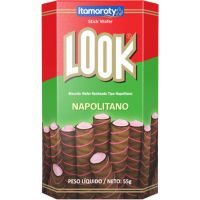Biscoito Wafer Look Napolitano 55g - Cod. 7891340365248