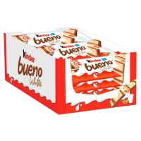 Chocolate Kinder Bueno White 40g | Display com 15 Unidades - Cod. 7898024397113