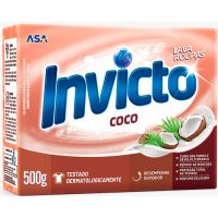 Detergente em Pó Invicto Coco Caixa 500g - Cod. 7898031173441