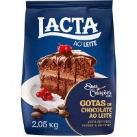 Gotas de Chocolate Lacta Ao Leite 2,05kg - Cod. 7622210561220
